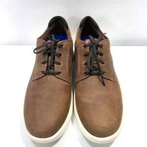 Clark's‎ Bradley Plain Leather Oxford Men's Shoes Brown US 11M